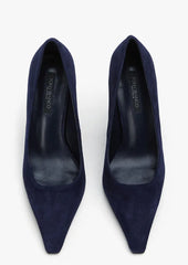 Swish Navy Suede