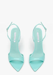 Molly Turquoise Nappa Patent